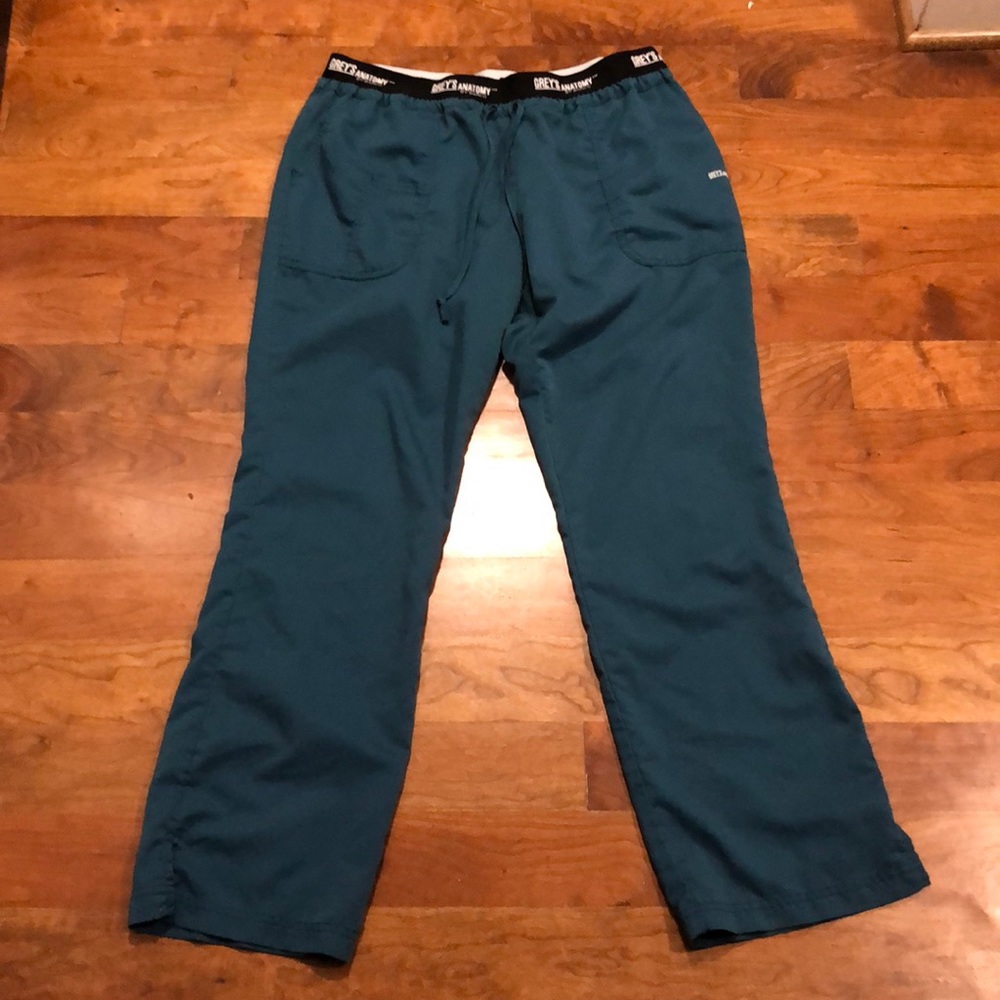 Size Large Caribbean Blue grey’s anatomy scrub pants